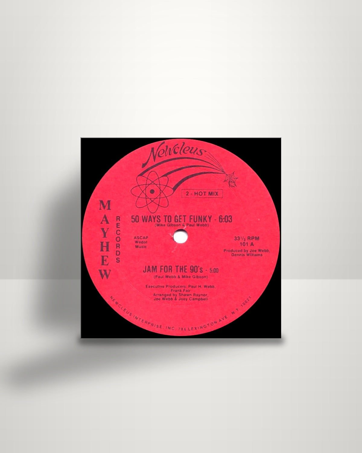 Newcleus – 50 Ways To Get Funky / Jam For The '90's - 12" - Mayhew Records US