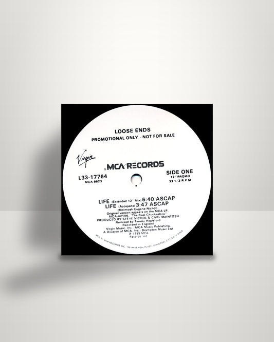 Loose Ends – Life - 12" - MCA Records US 1989