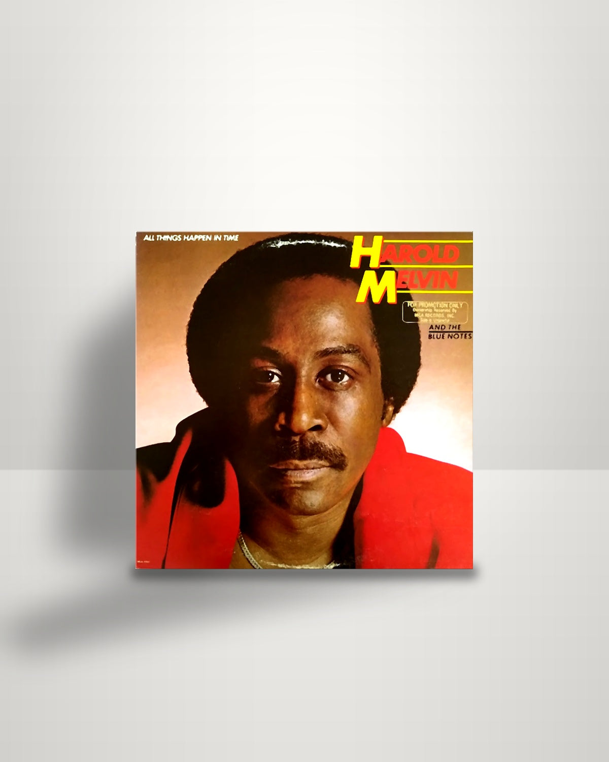 Harold Melvin And The Blue Notes – All Things Happen In Time - LP - MCA Records US 1981