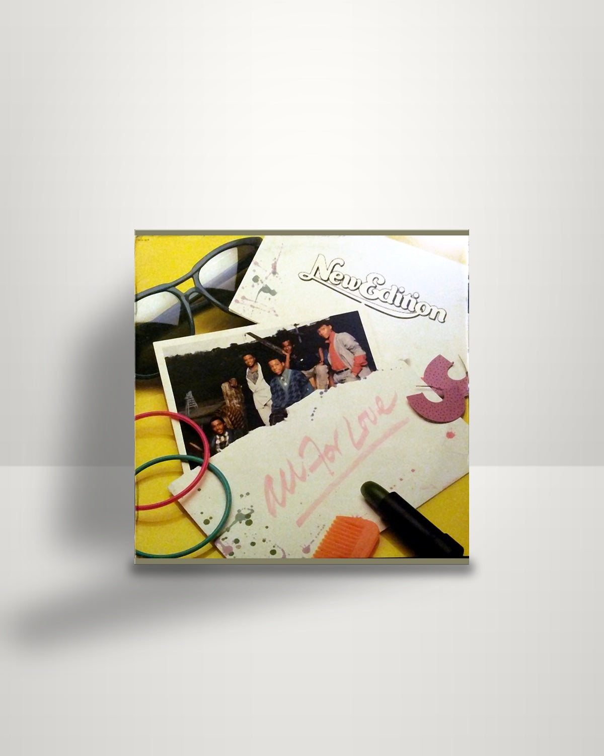 New Edition – All For Love - LP - MCA Records US 1985