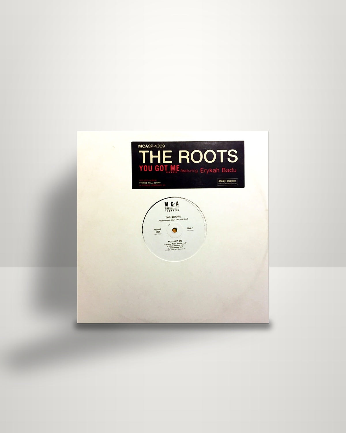 Roots, The Featuring Erykah Badu – You Got Me - 12" - MCA Records US 1998