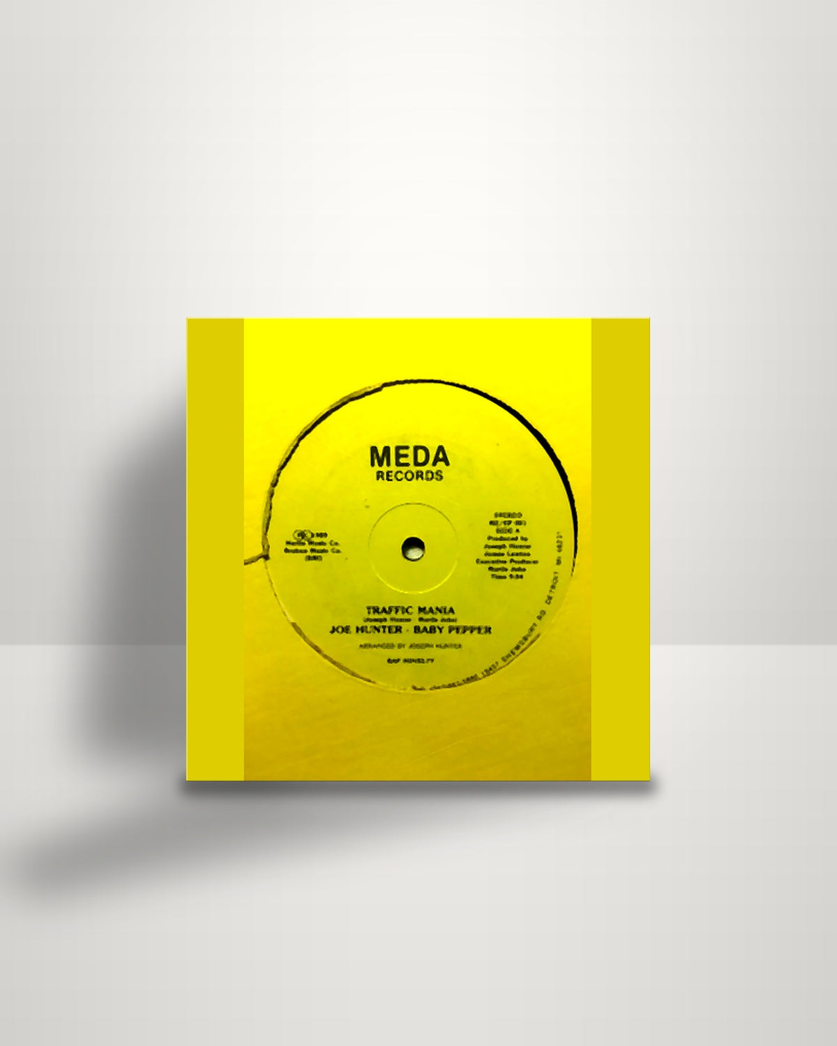 Joe Hunter - Baby Pepper – Traffic Mania / King Of The Champions - Meda Records US 1989