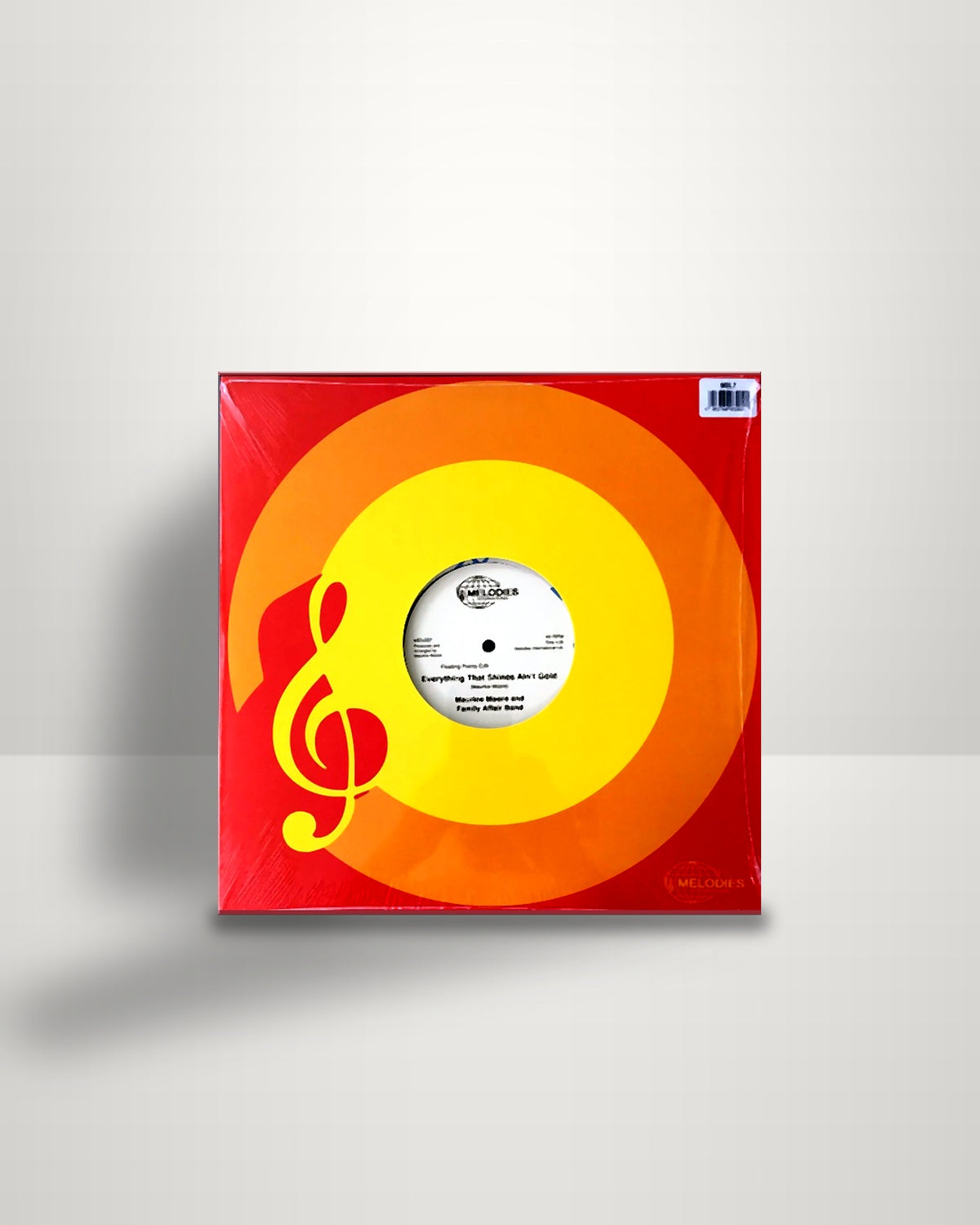 Maurice Moore and Family Affair Band – Everything That Shines Ain't Gold - 12" - Melodies International UK 2017