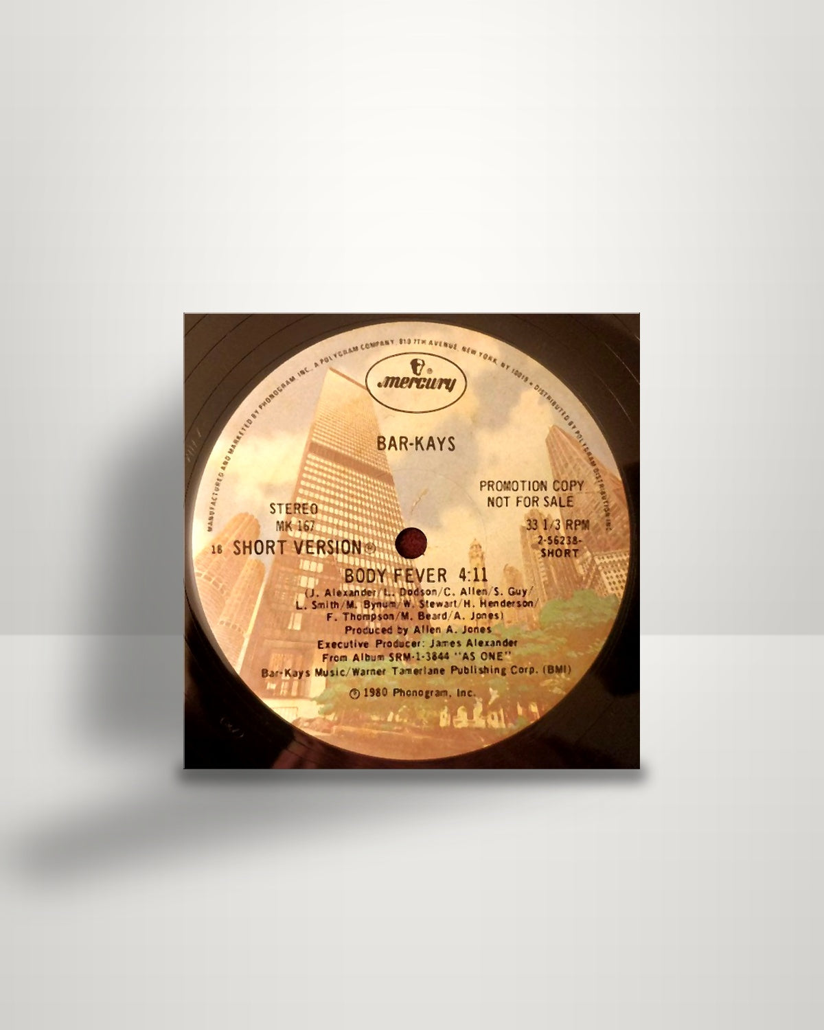 Bar-Kays – Body Fever - 12" - Mercury US 1980