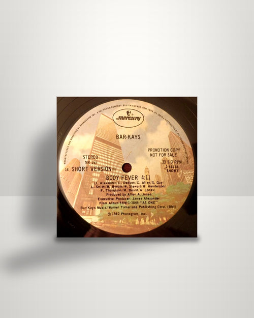 Bar-Kays – Body Fever - 12" - Mercury US 1980