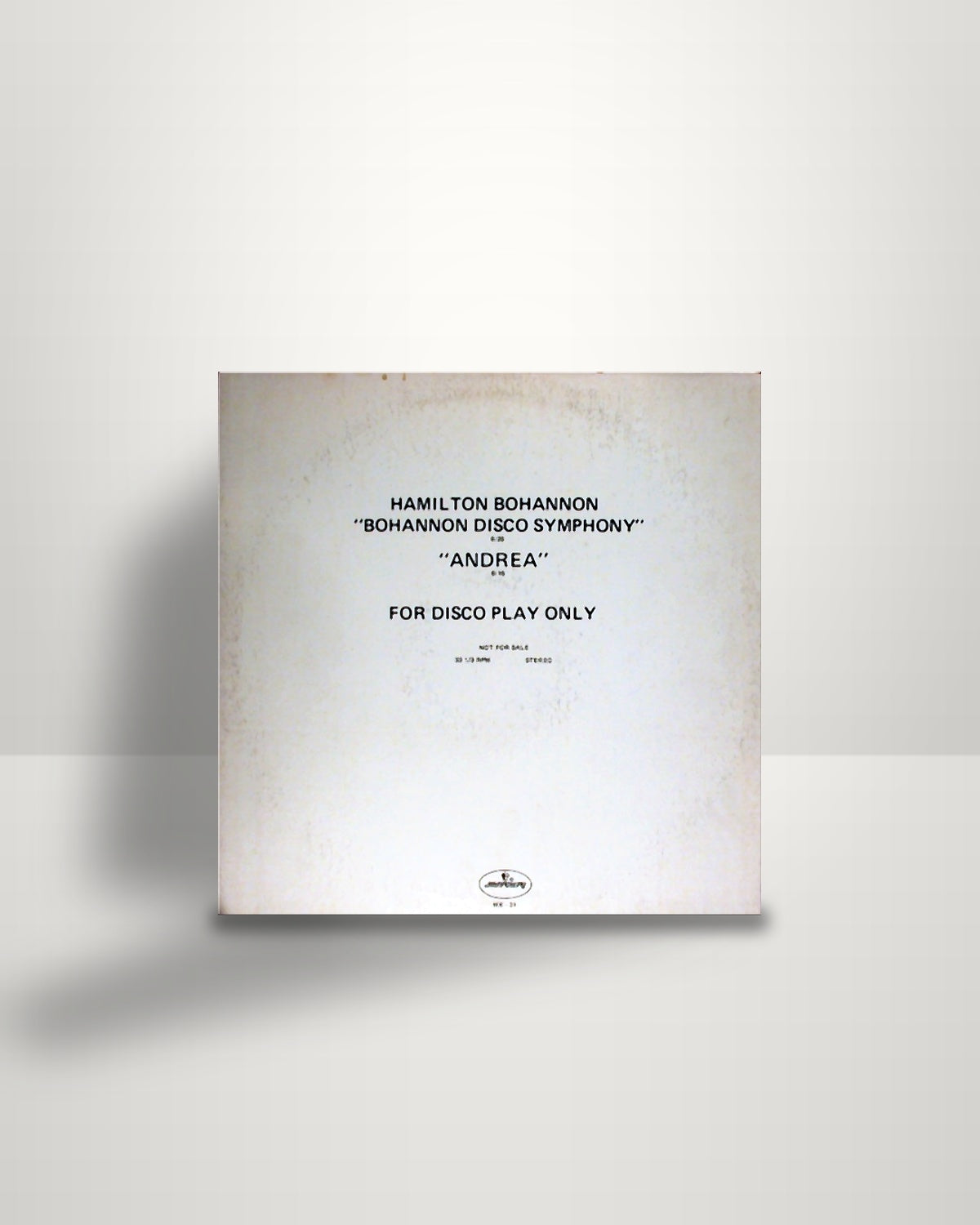 Hamilton Bohannon – Bohannon Disco Symphony - 12" - Mercury US 1977
