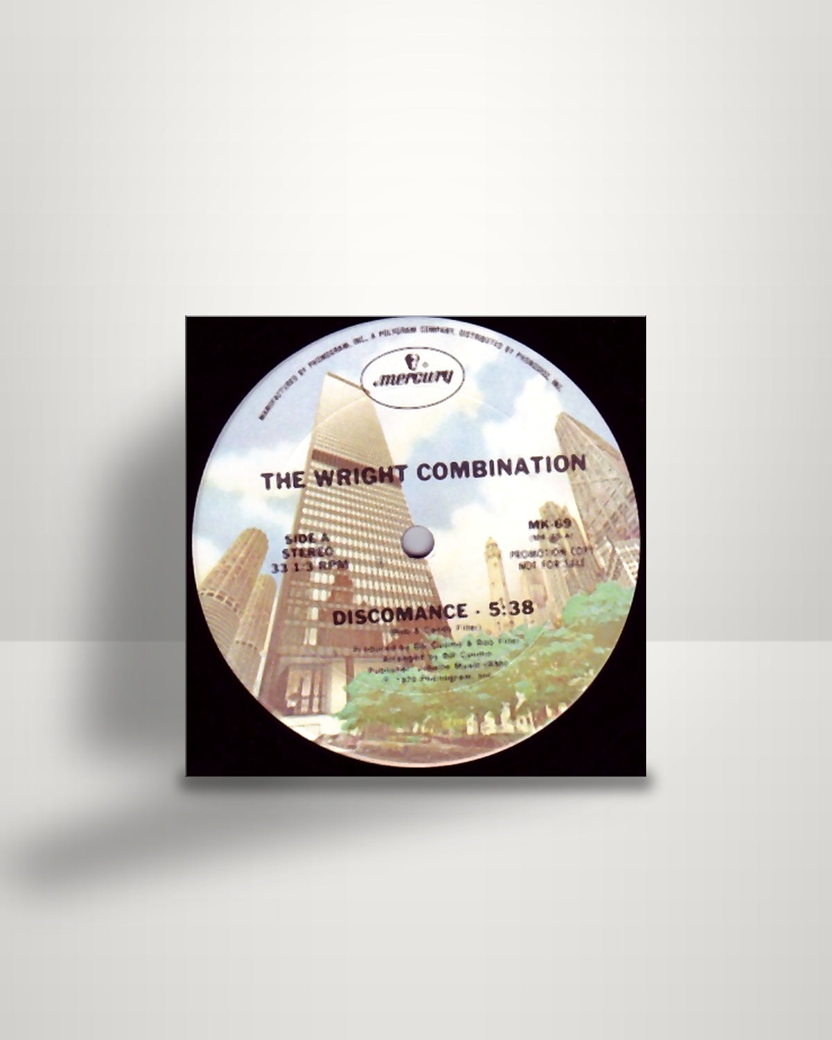 The Wright Combination – Discomance - 12" - Mercury US 1978