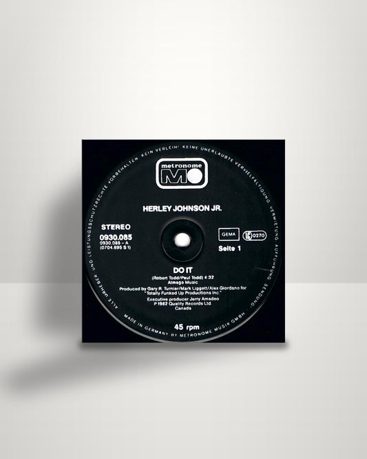 Herley Johnson Jr. – Do It - 12" - Metronome DE 1982