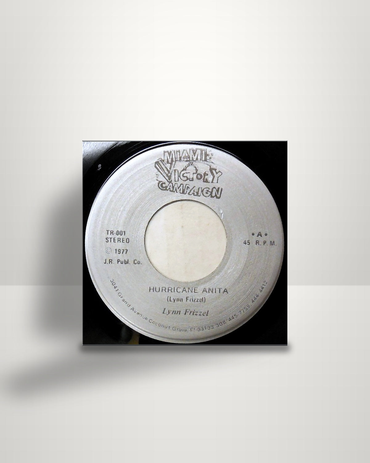 Lynn Frizzel / Ron Kauffman – Hurricane Anita - 7" - Miami Victory Campaign US 1977