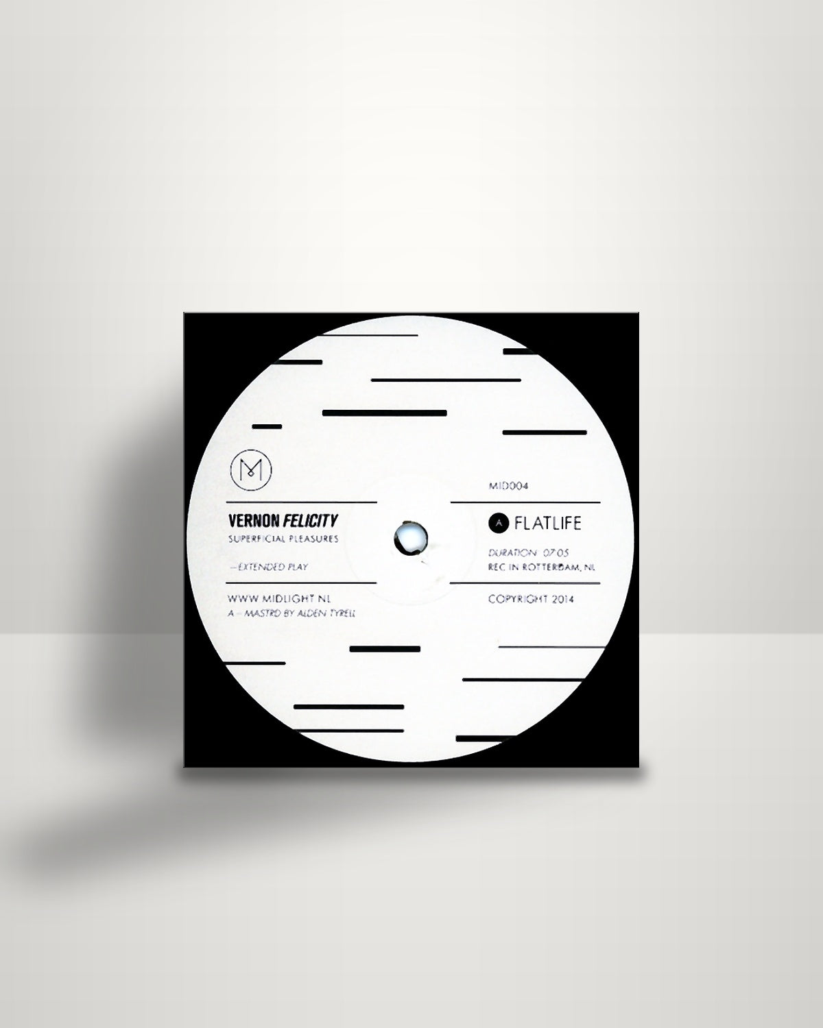 Vernon Felicity – Superficial Pleasures EP - 12" - Midlight Records NL 2014