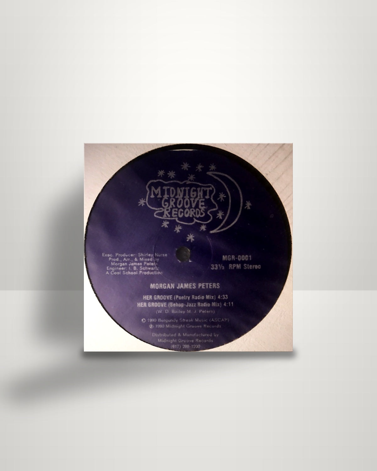 Morgan James Peters – Her Groove - 12" - Midnight Groove Records US 1990