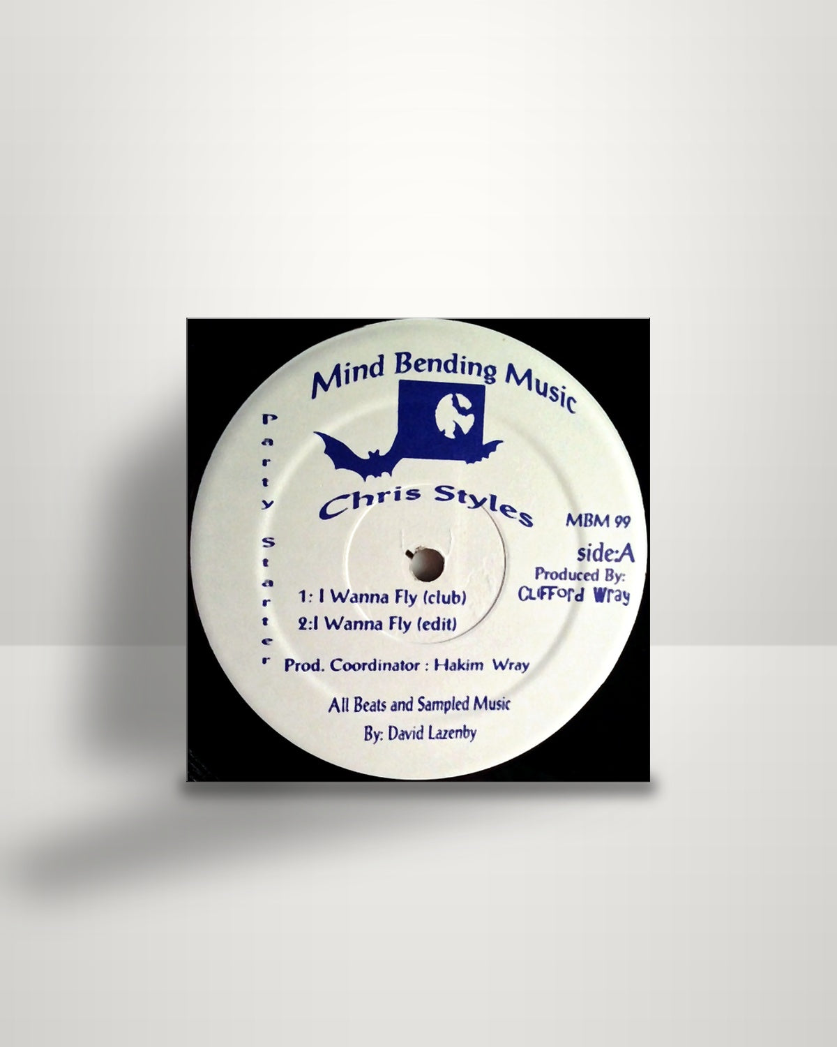 Chris Styles – I Wanna Fly - 12" - Mind Bending Music US
