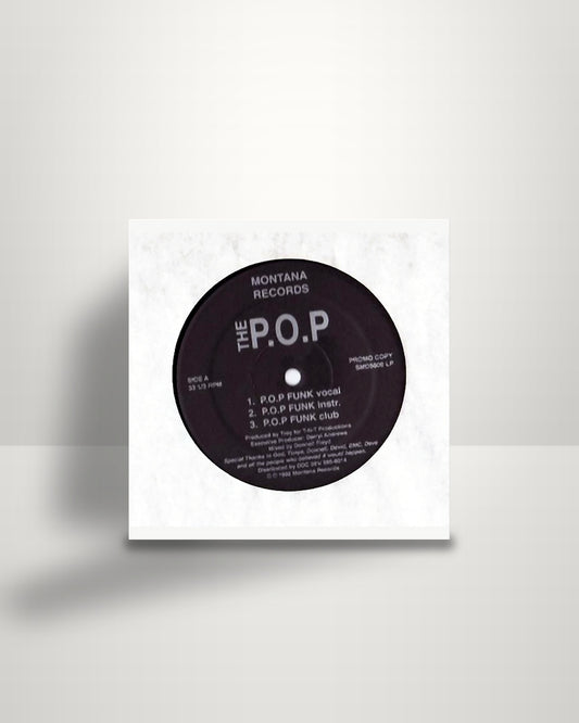 The P.O.P – P.O.P Funk - 12" - Montana Records US 1992