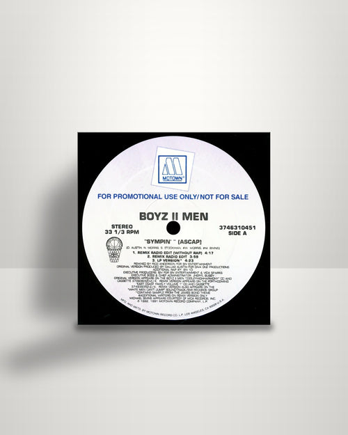 Boyz II Men – Sympin - 12" - Motown US 1992