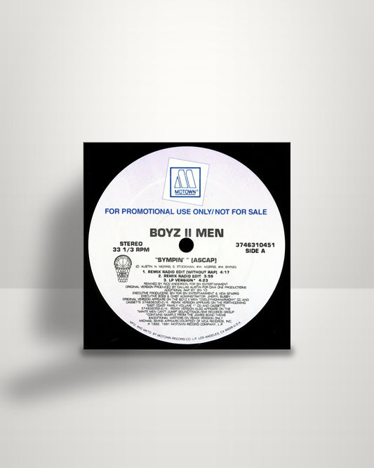 Boyz II Men – Sympin - 12" - Motown US 1992