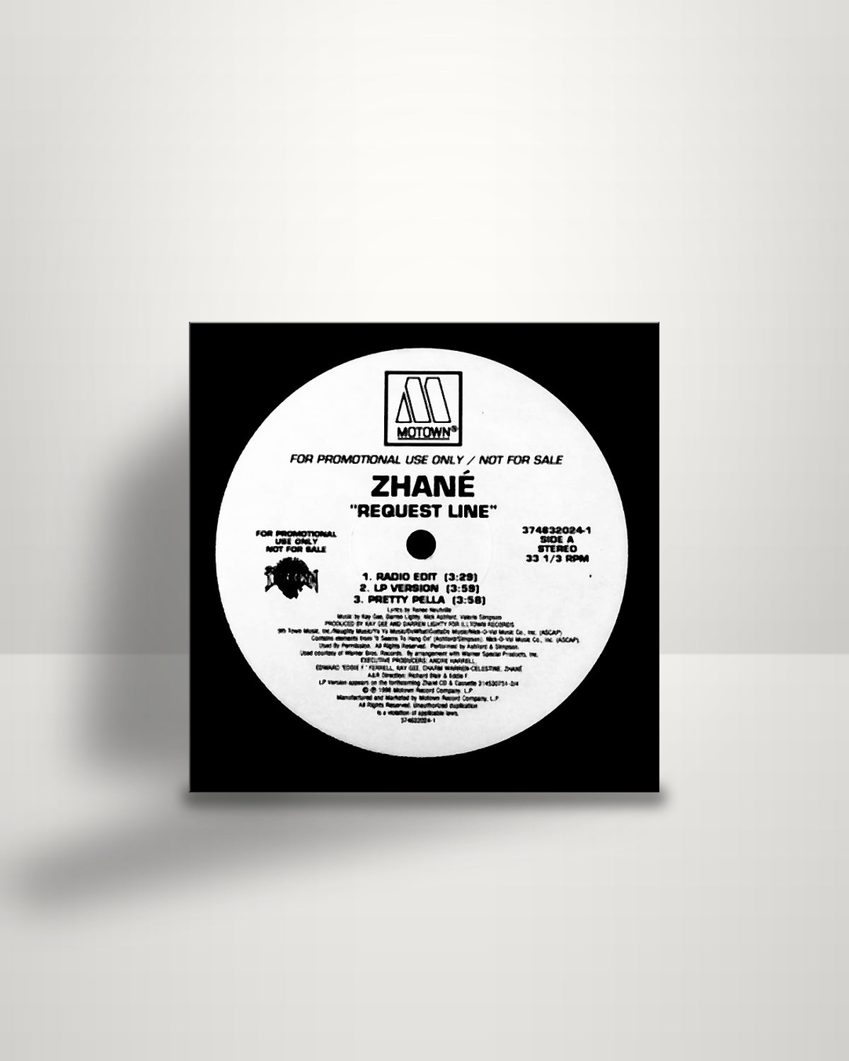Zhané – Request Line - 12" - Motown US 1996