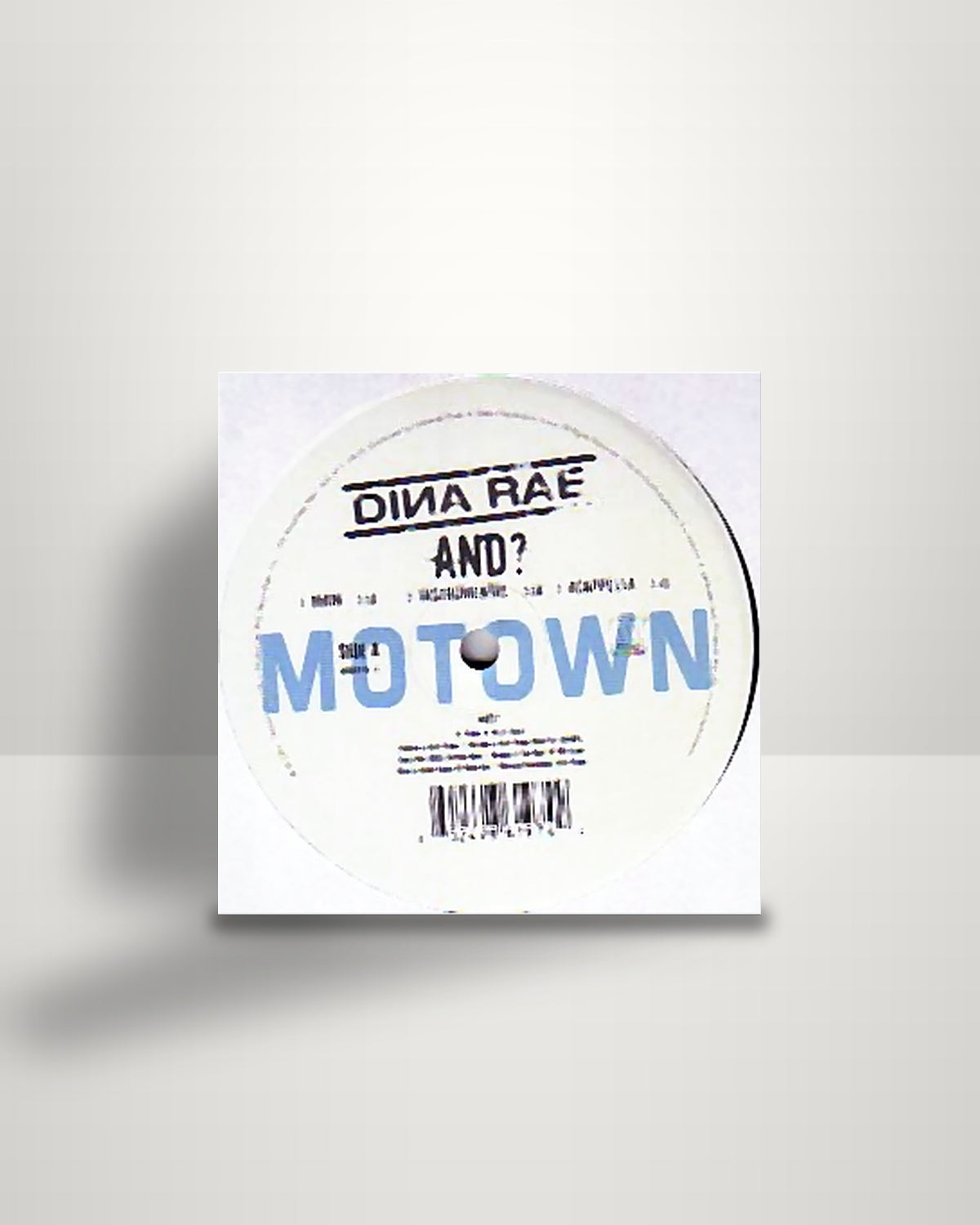 Dina Rae – And? - 12" - Motown US 2004