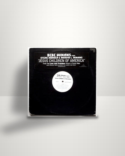 BeBe Winans Featuring Stevie Wonder And Marvin Winans – Jesus Children Of America - 12" - Motown US 2001