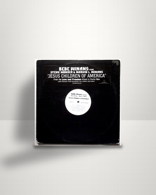 BeBe Winans Featuring Stevie Wonder And Marvin Winans – Jesus Children Of America - 12" - Motown US 2001