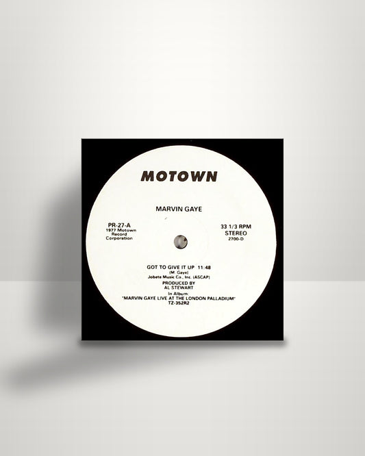 Marvin Gaye – Got To Give It Up / After The Dance - 12" - Motown US