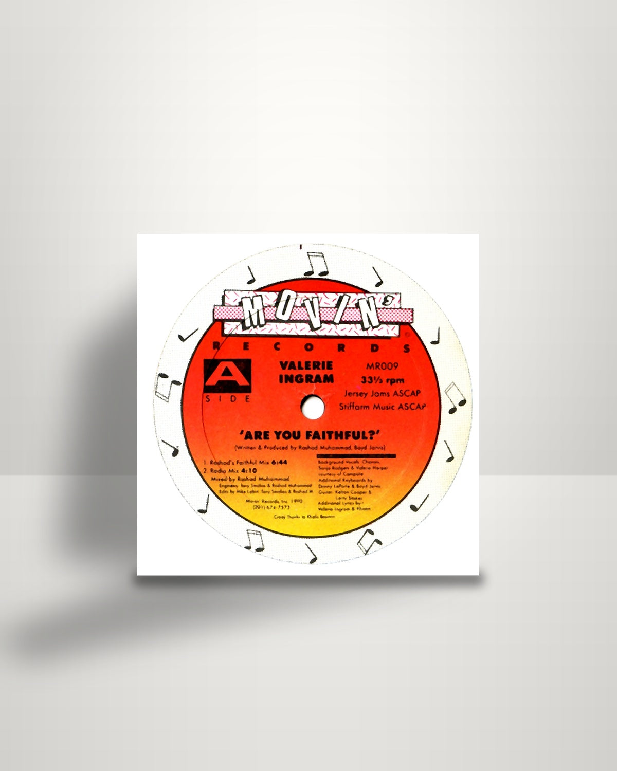 Valerie Ingram – Are You Faithful? - 12" - Movin' Records US 1990