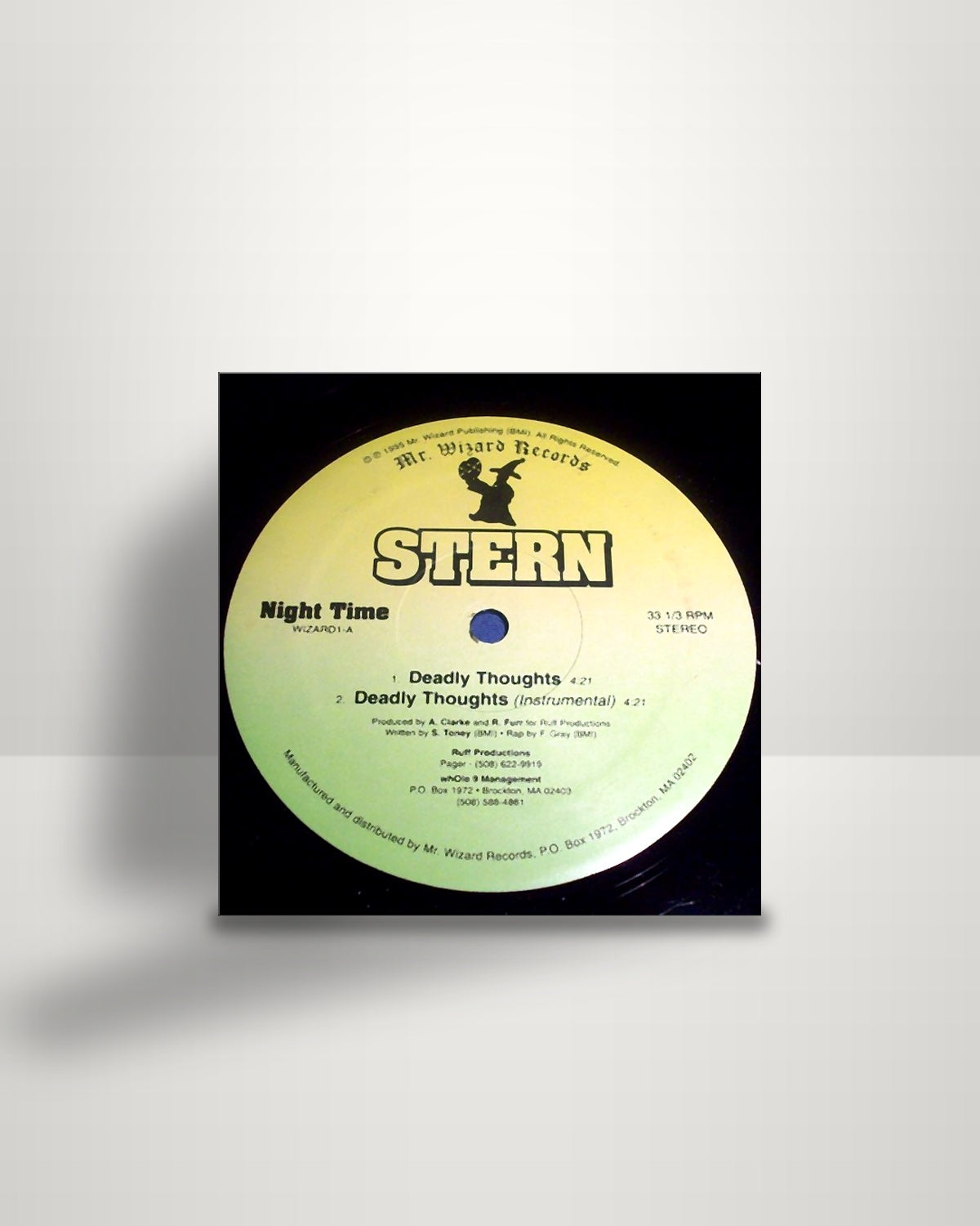 Stern – Deadly Thoughts - 12" - Mr. Wizard Records US 1995