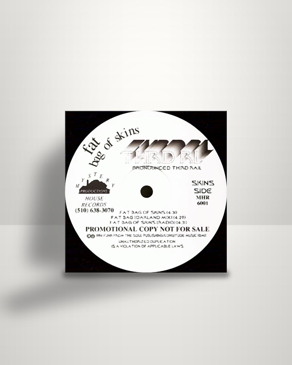 Third Rl – Fat Bag Of Skins / Summer Days / Adventures - 12" - Mystery House Records US 1994