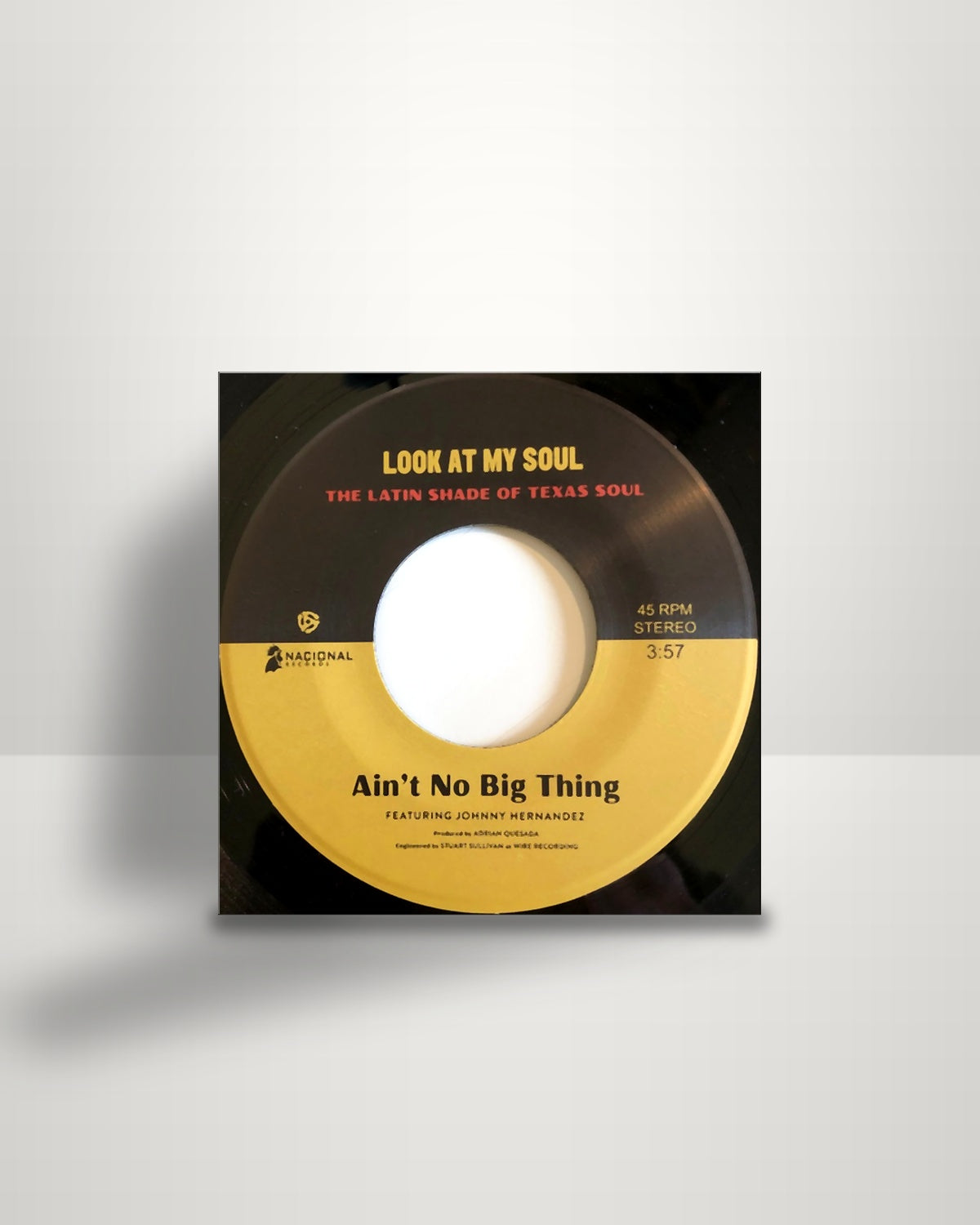 Johnny Hernandez / Black Pumas featuring Kam Franklin – Ain't No Big Thing / Look At My Soul - 7" - Nacional Records US 2020