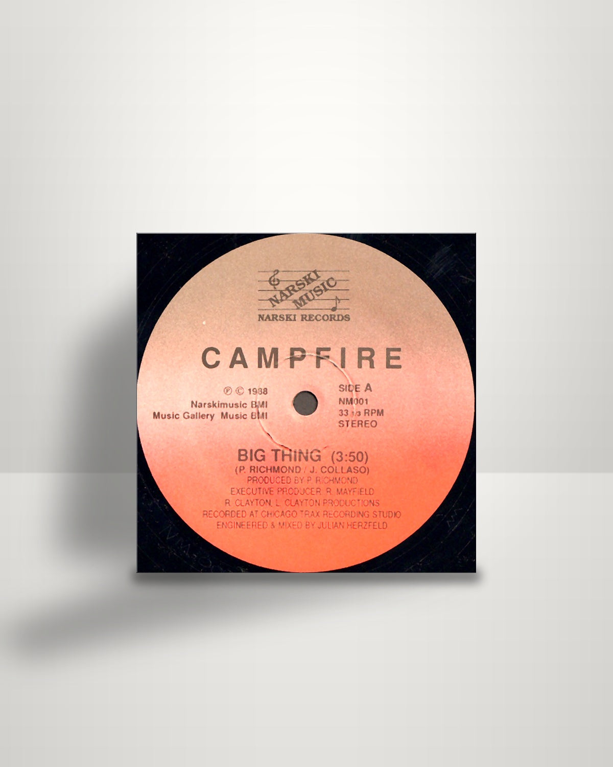 Campfire – Big Thing - 12" - Narski Records US 1988