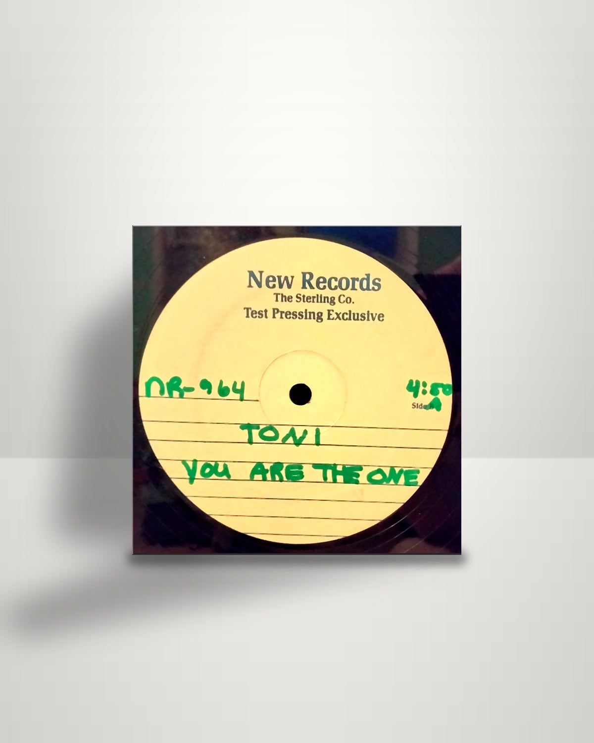 Toni Fort – You Are The One - 12" - New Records US 1990