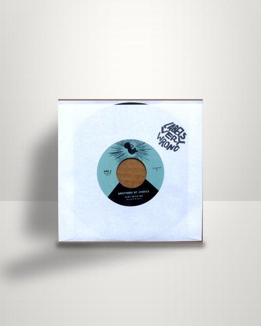 Brothers By Choice – Stay With Me / Last Love - 7" - Not On Label US 2016