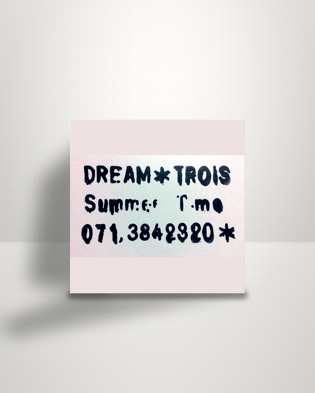 Dream Trois – Summer Time - 12" - Not On Label