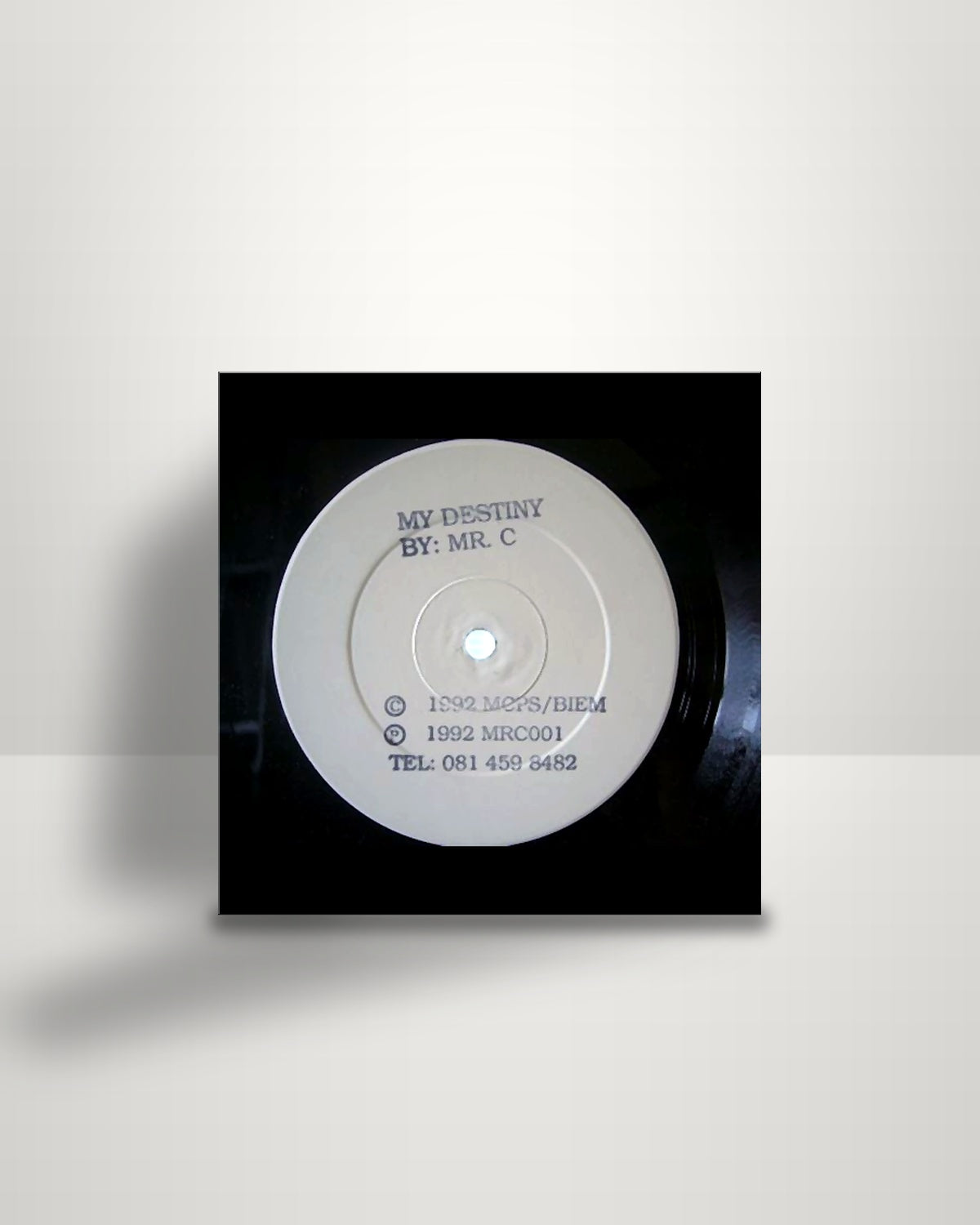 Mr. C – My Destiny - 12" - Not On Label UK 1992