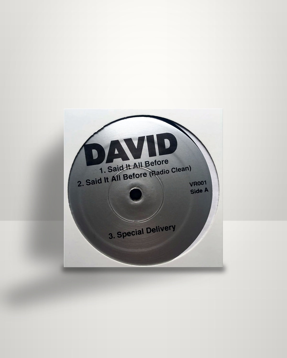 DUTaO David – Said It All Before - 12" - Not On Label
