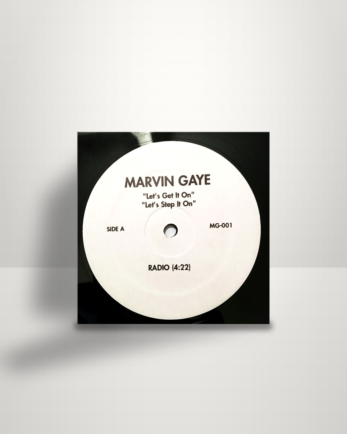 Marvin Gaye – "Let's Get It On" "Let's Step It On" - 12" - Not On Label (Marvin Gaye) UK 2006