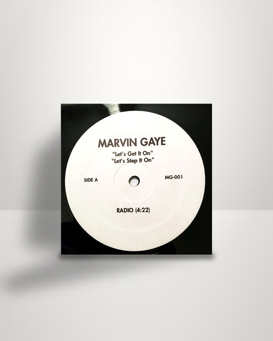 Marvin Gaye – "Let's Get It On" "Let's Step It On" - 12" - Not On Label (Marvin Gaye) UK 2006