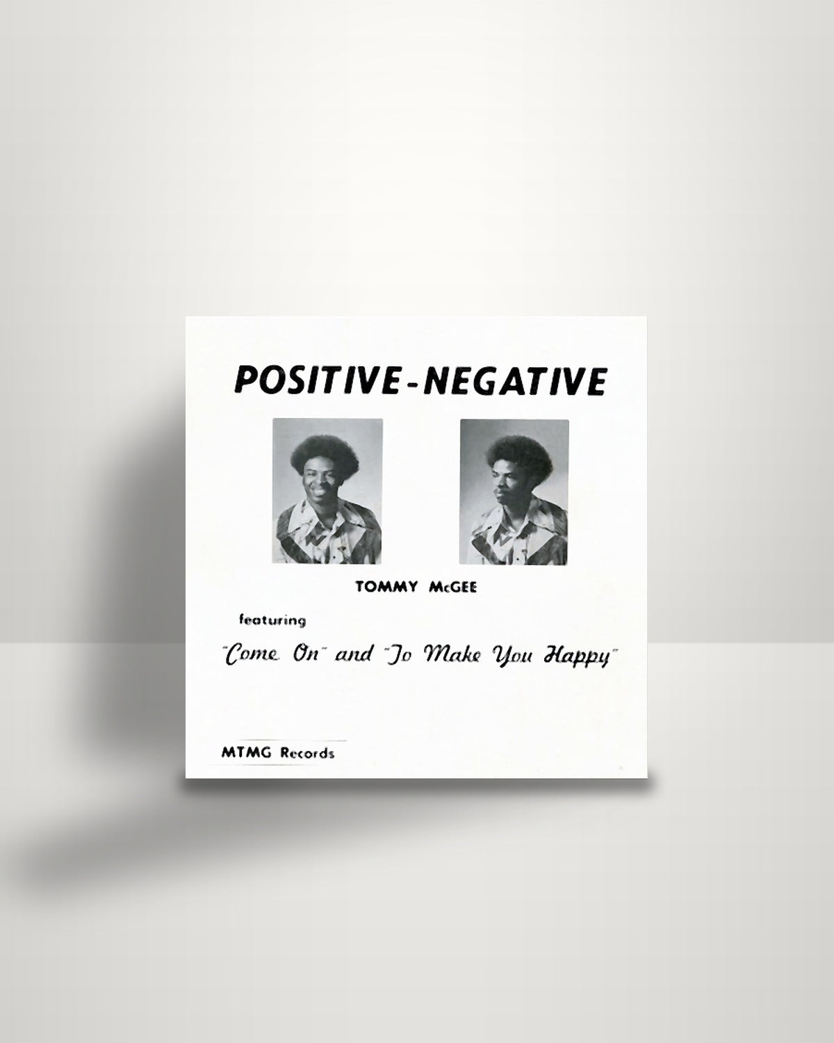 Tommy McGee – Positive-Negative - LP - Numero Group US 2016