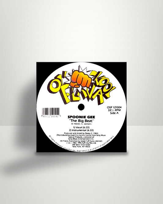 Spoonie Gee / MC Rock Lovely – The Big Beat / One Time Two Time Blow Your Mind - 12" - Ol' Skool Flava US 1995