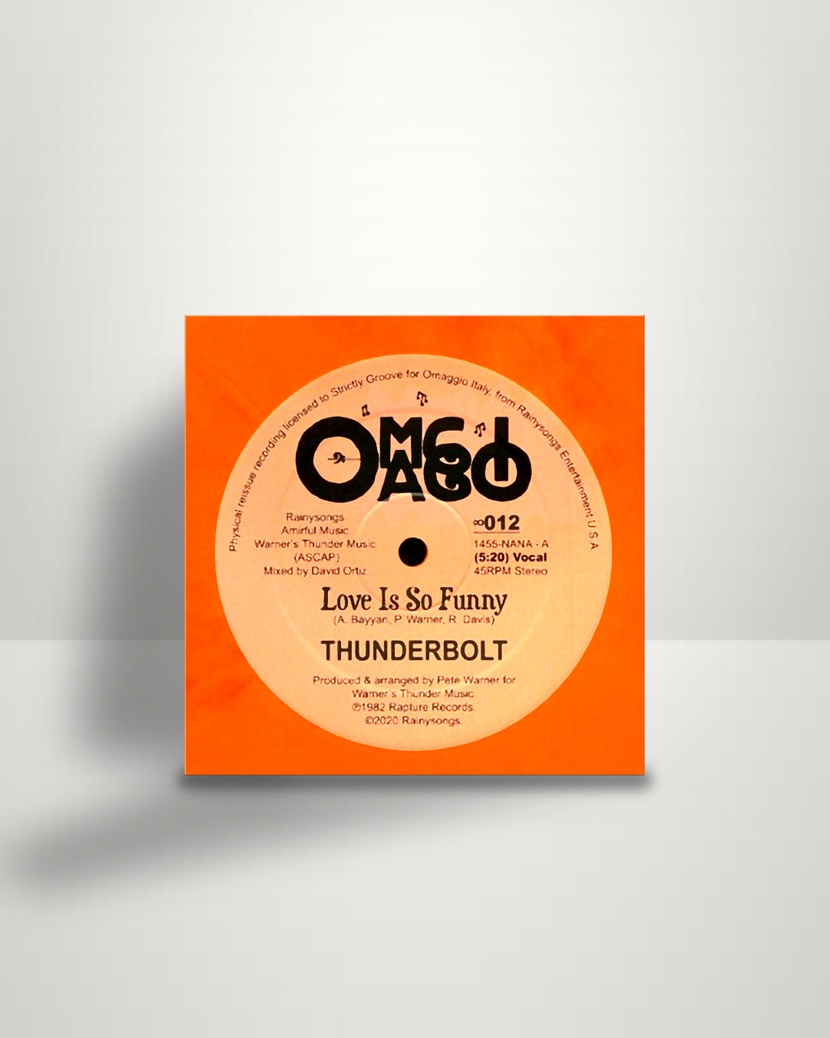 Thunderbolt – Love Is So Funny - 12" - Omaggio IT 2020
