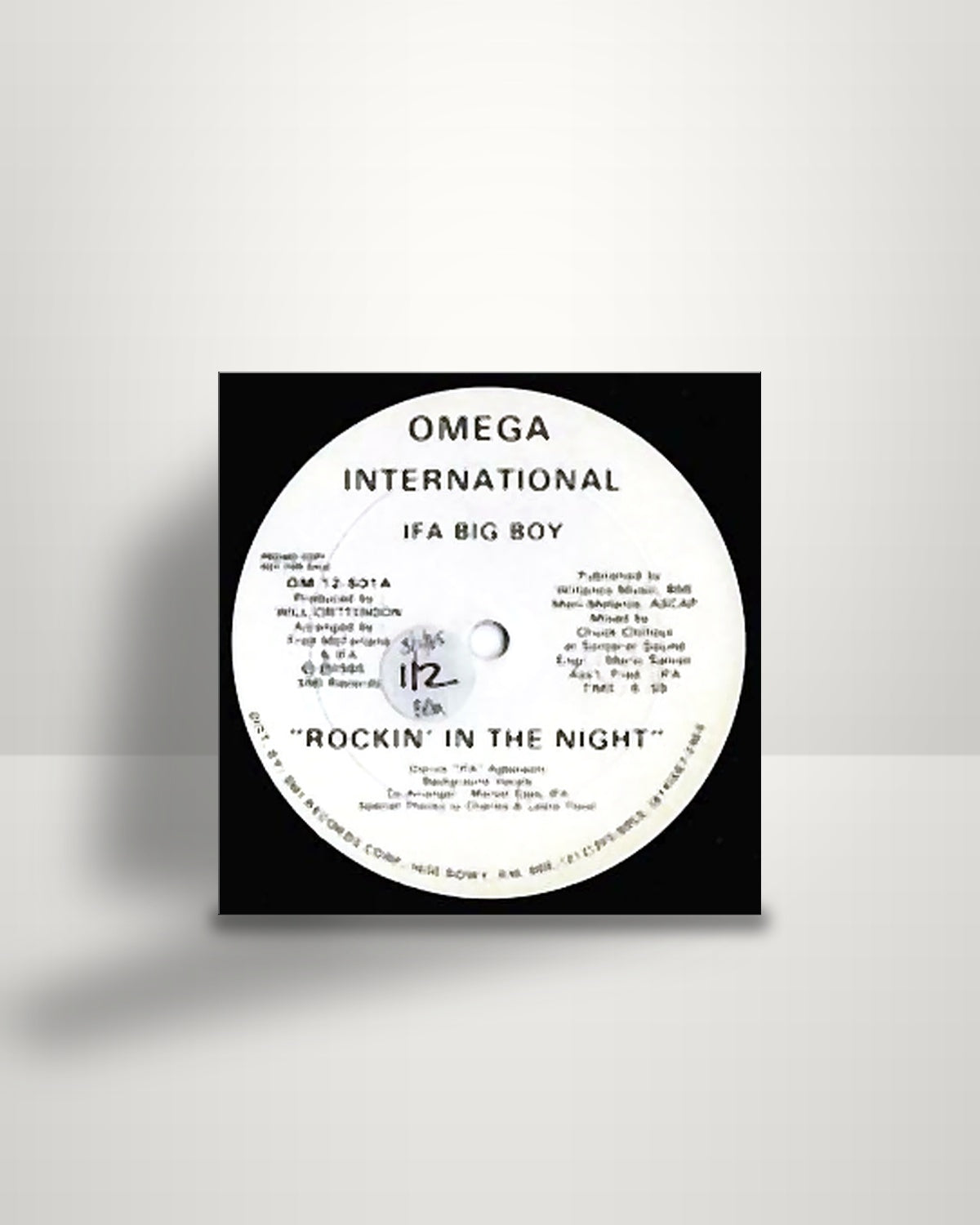 IFA – Rockin' In The Night - 12" - Omega International US 1985