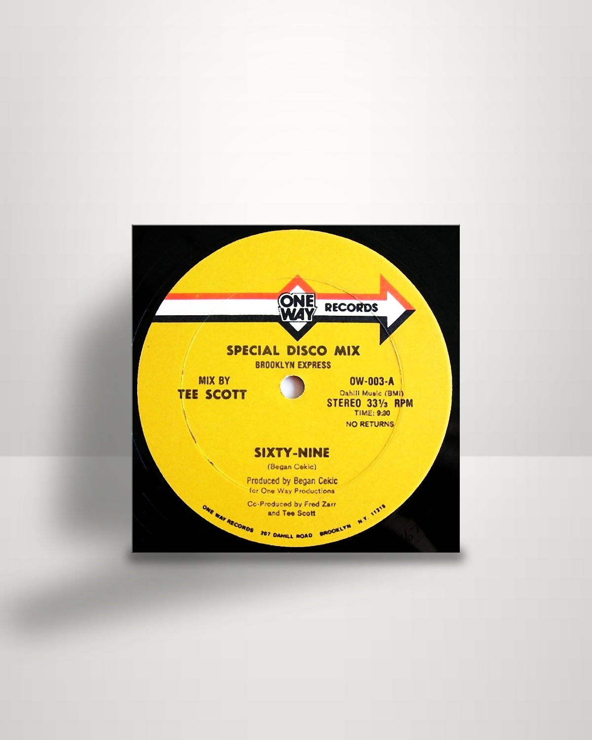 Brooklyn Express – Sixty-Nine - 12" - One Way Records US 1981
