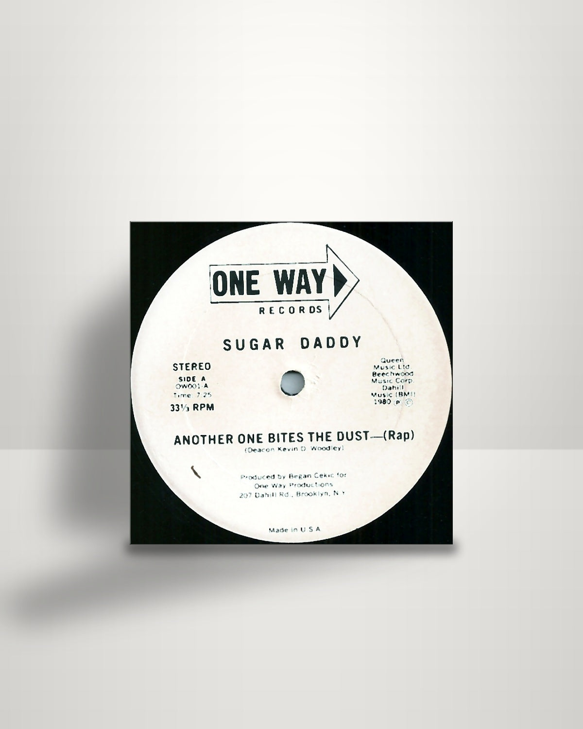 Sugar Daddy – Another One Bites The Dust - 12" - One Way Records US 1980