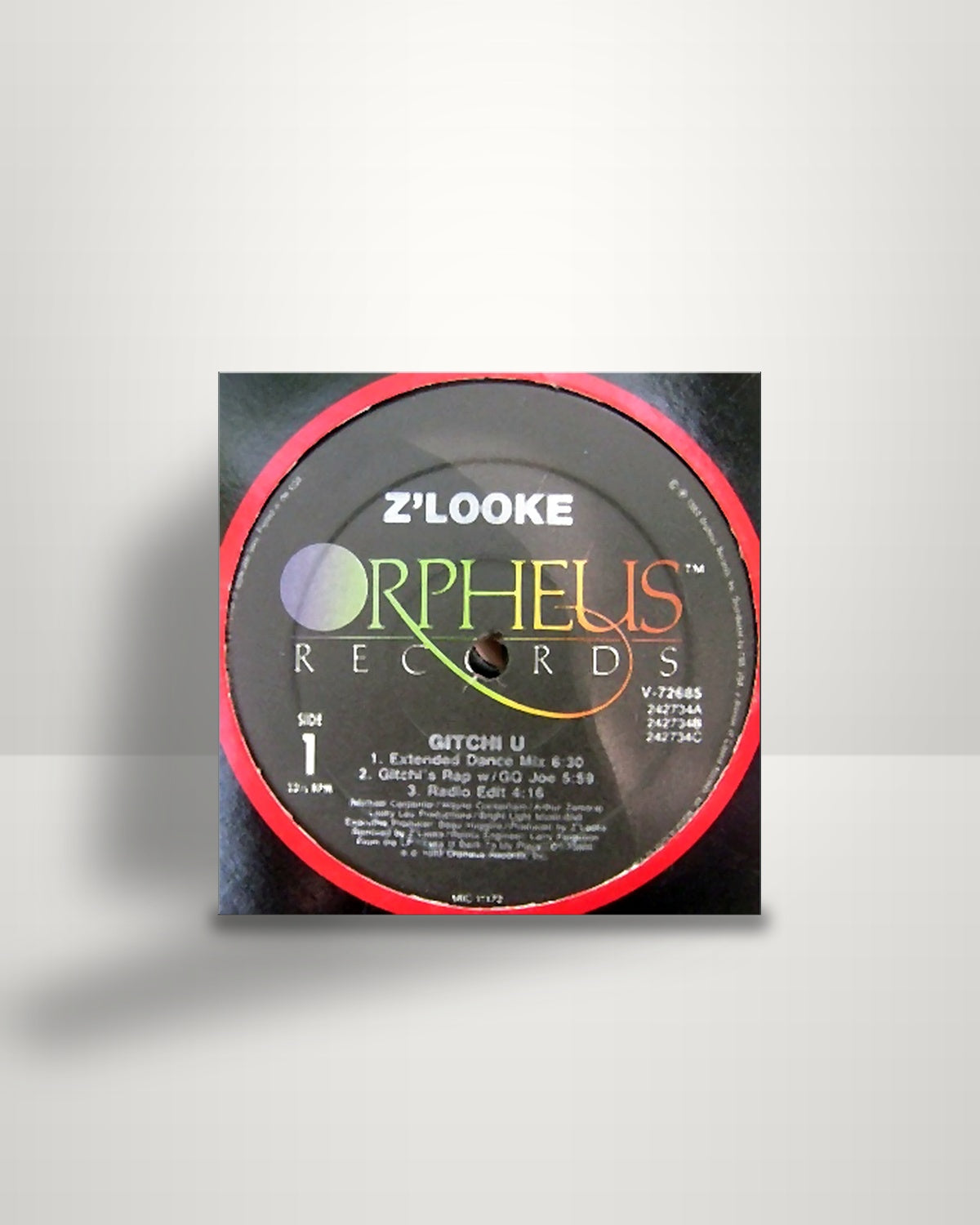 Z'Looke – Gitchi U - 12" - Orpheus Records US 1989