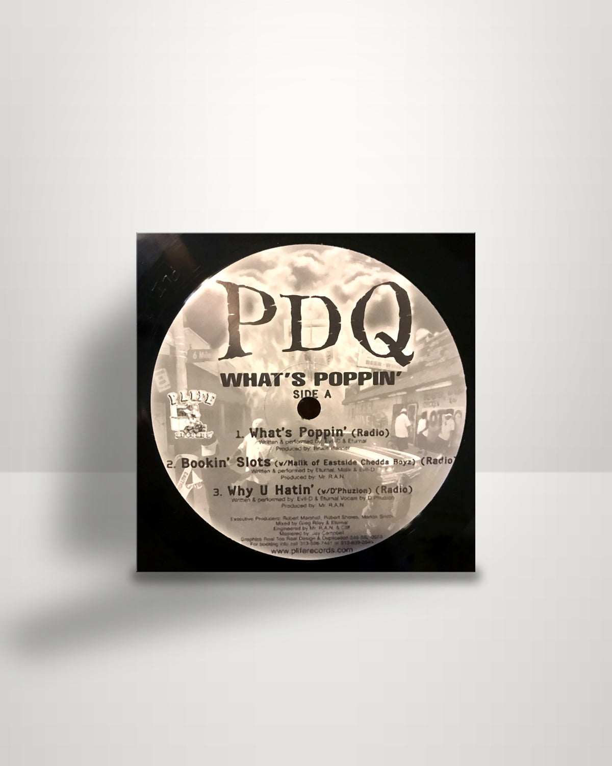 PDQ – What's Poppin' - 12" - P-Life Records US