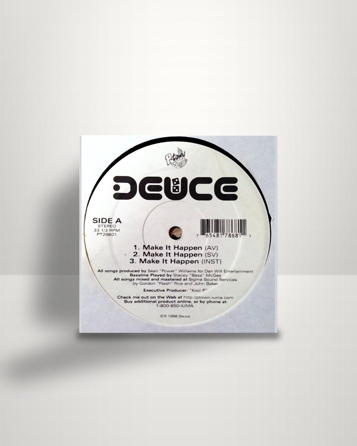 Deuce – Make It Happen / Funk You Up - 12" - P-Town Entertainment US 1998
