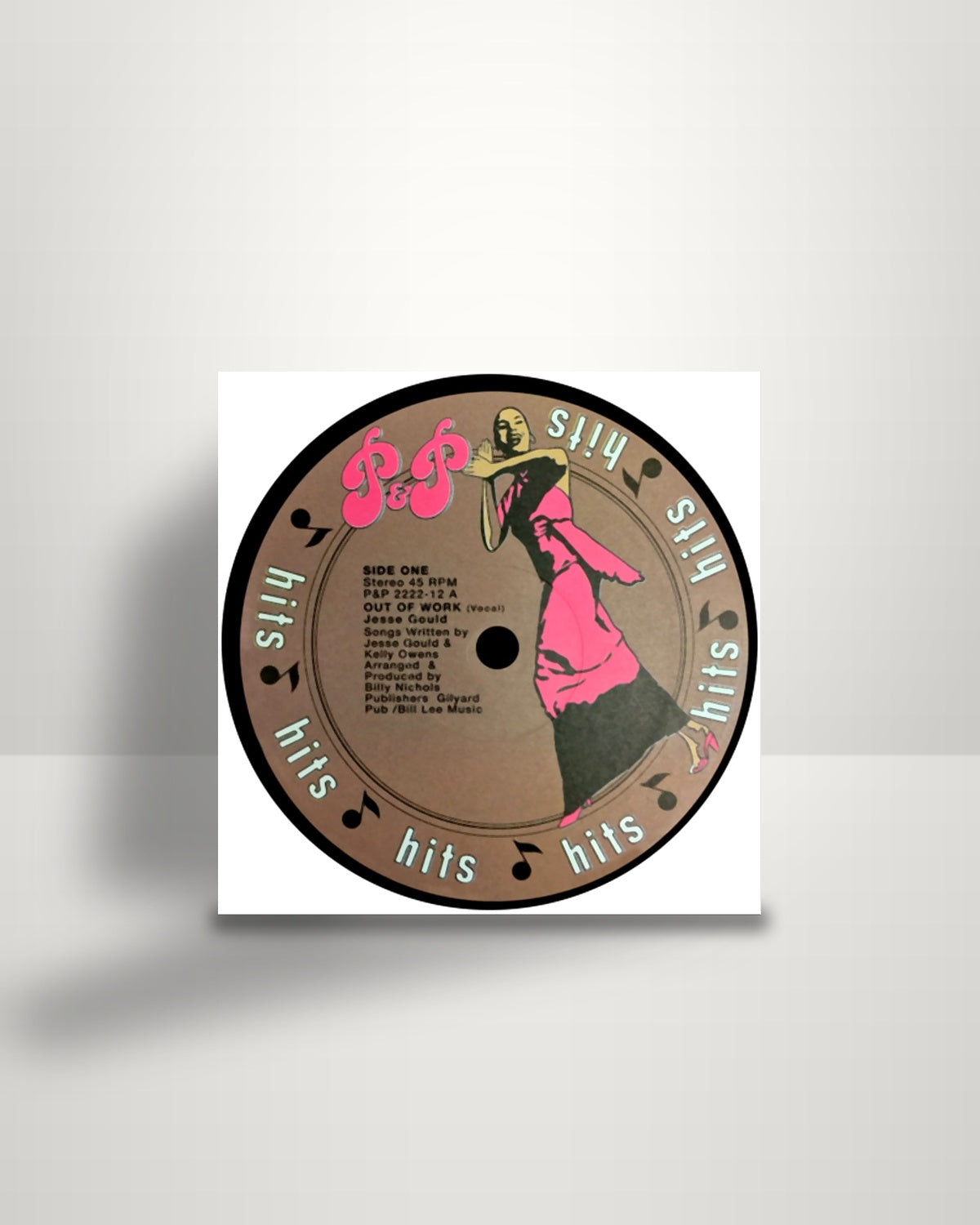 Jesse Gould – Out Of Work - 12" - P&P Records US 2016