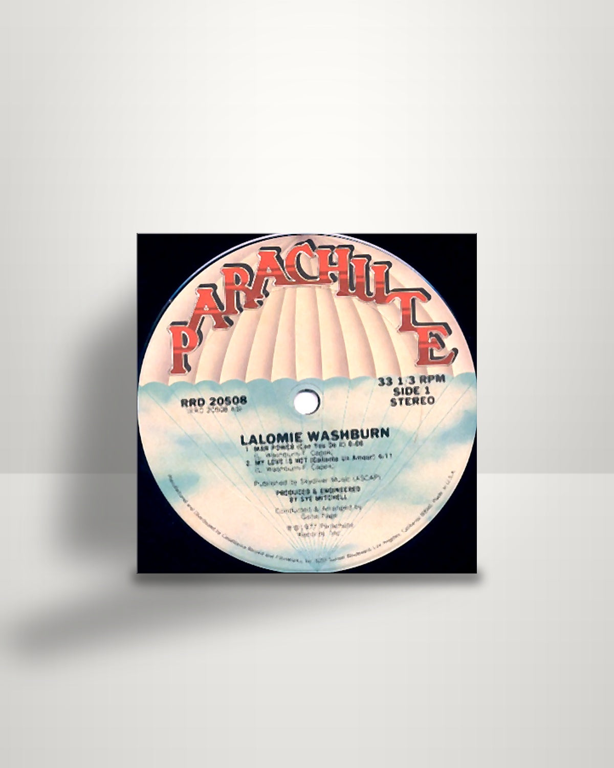 Lalomie Washburn – Man Power (Can You Do It) - 12" - Parachute Records US 1977
