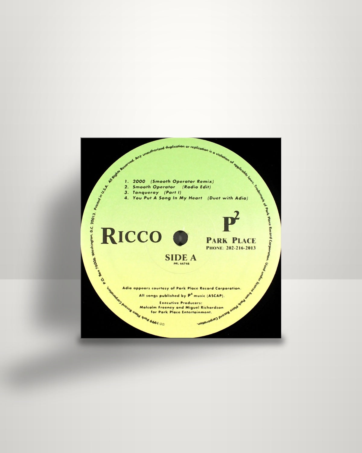 Ricco – Ricco - 12" - Park Place US 1999