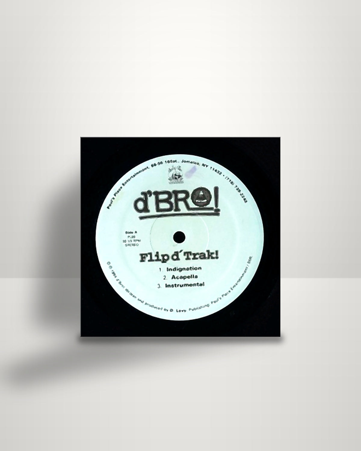 d'BRO! – Flip d'Trak! - 12" - Paul's Place Entertainment US 1994