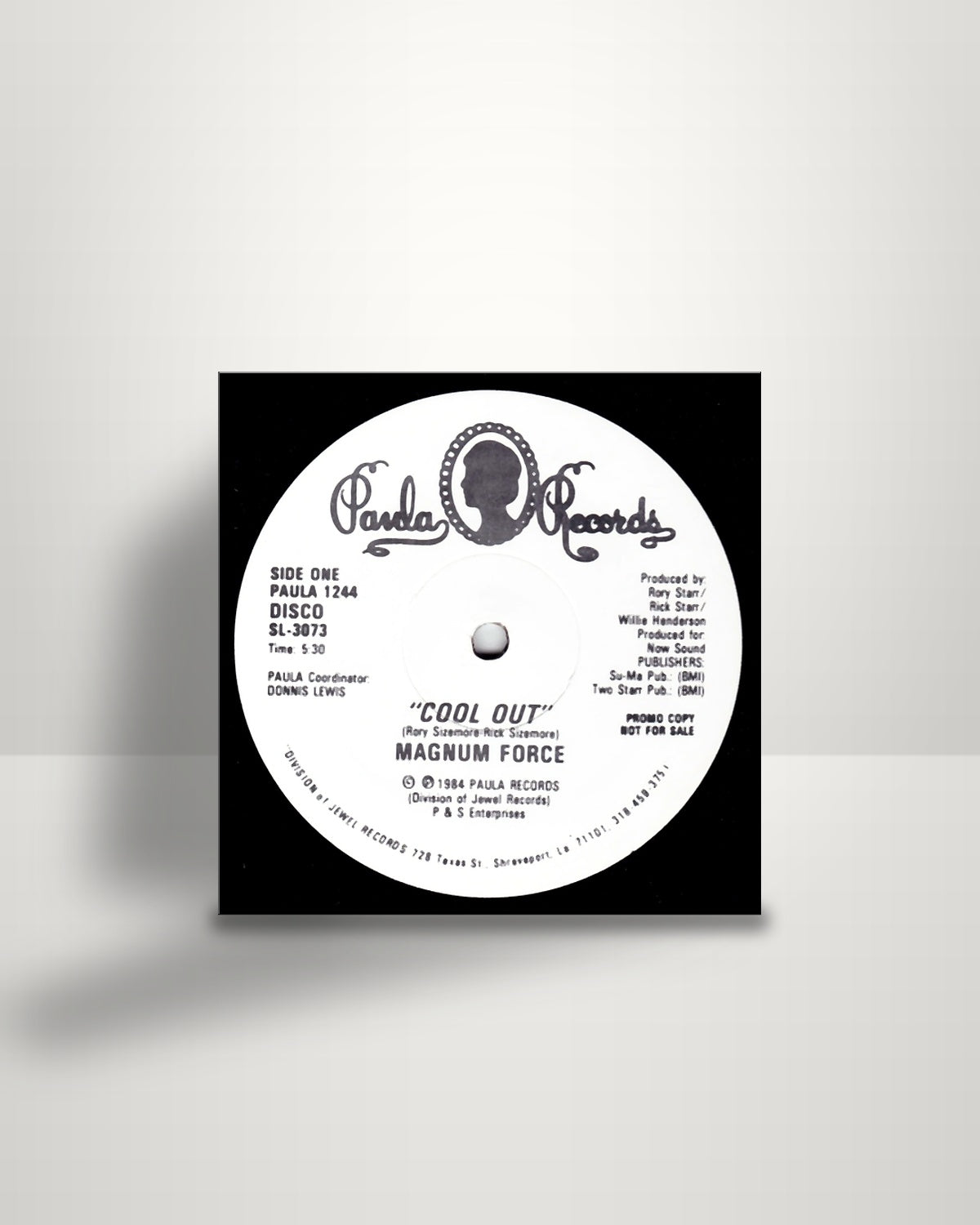 Magnum Force – Cool Out - 12" - Paula Records US 1984